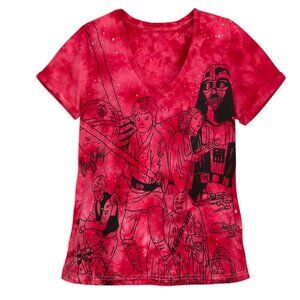 Women’s Disney Store Star Wars Printed Tie-Dye T-Shirt